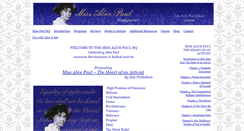 Desktop Screenshot of missalicepaul.com